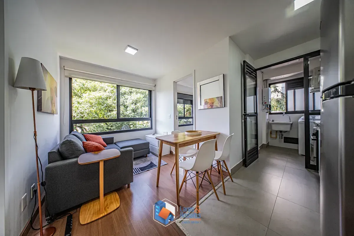 Imagem Apartamento para venda em Indianópolis com 2 quartos, sendo 1 suíte, 38m²