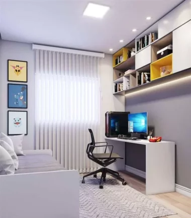 Imagem Apartamento com 2 dormitórios à venda, 69 m² por R$ 550.000 - Boqueirão - Praia Grande/SP