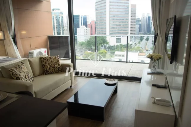 Imagem Flat disponível para locação no FL Residence, com 42m², 1 dormitório e 1 vaga de garagem