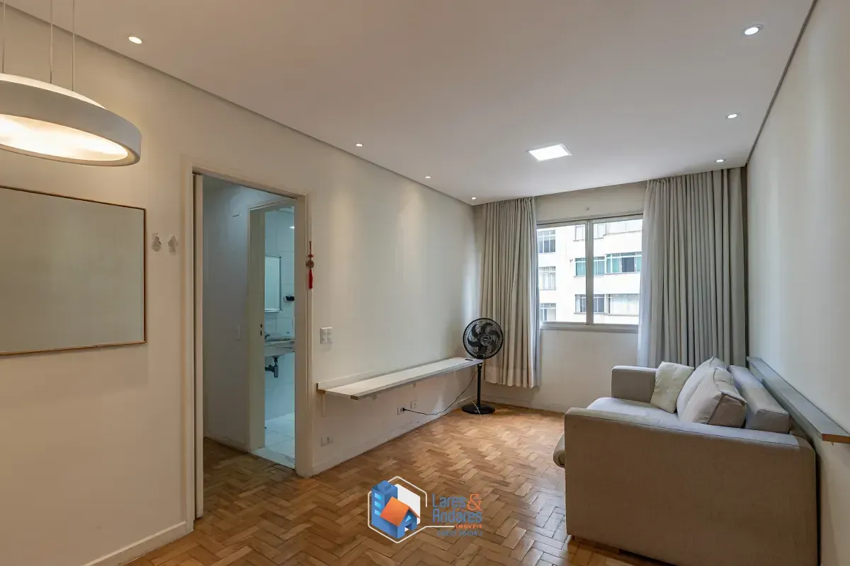Imagem Apartamento para venda em Paraíso com 1 quarto, 38m²