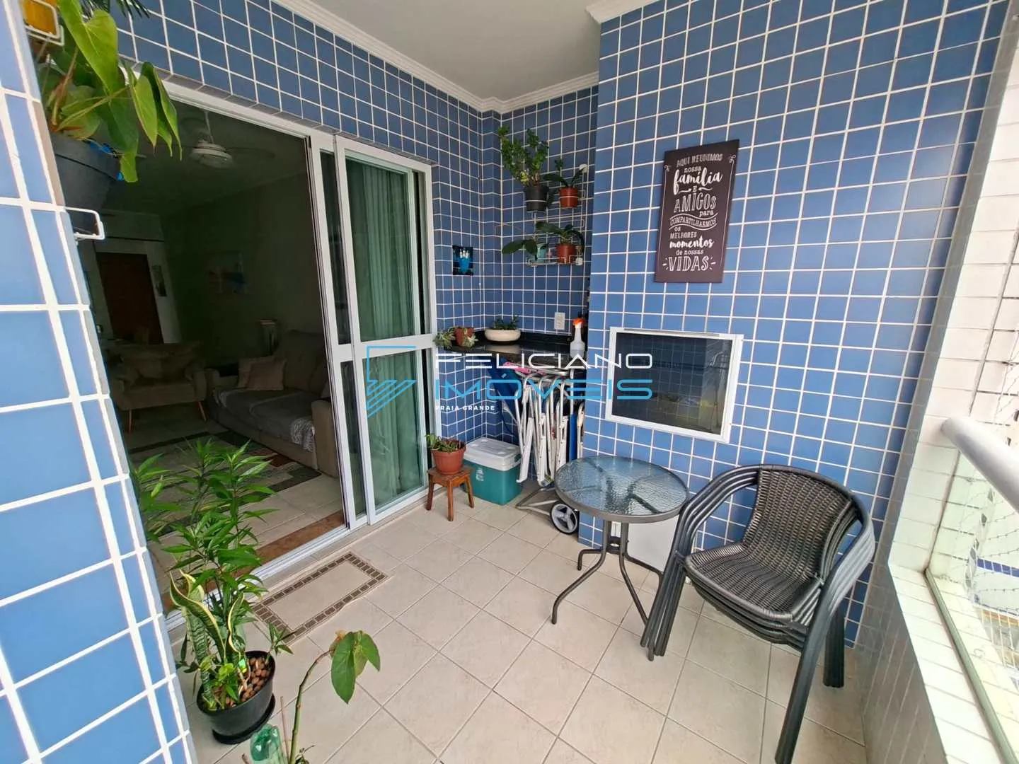 Imagem Apartamento com 2 quartos, Guilhermina, Praia Grande - R$ 565 mil, Cod: 7401
