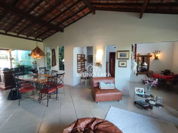 Imagem Casa com 4 dormitórios à venda, 330 m² por R$ 1.190.000,00 - Condomínio Fazenda Solar - Igarapé/MG
