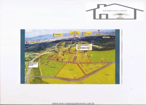 Imagem Áreas (terreno) Industriais para Venda em Atibaia