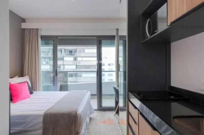 Foto do imóvel Apartamento à venda em São Paulo-SP, Pinheiros: 1 quarto, 1 banheiro, 19m² de área.