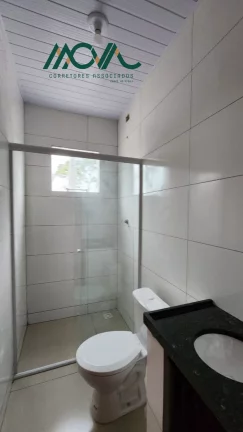 Imagem Kitnet mobiliada Unidade 03, primeira locação, com um banheiro, quarto, sala e área de serviço.