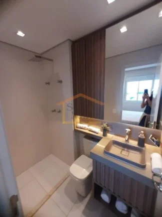 Imagem Apartamento novo com 76m², 3 dormitórios, banheiro, sala dois ambientes, cozinha, area de serviço...