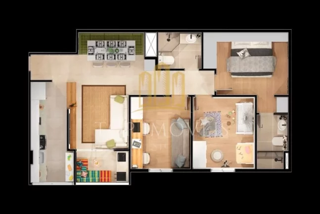 Imagem Apartamento três dormitórios suite parque residencial Flamboiant OPORTUNIDADE