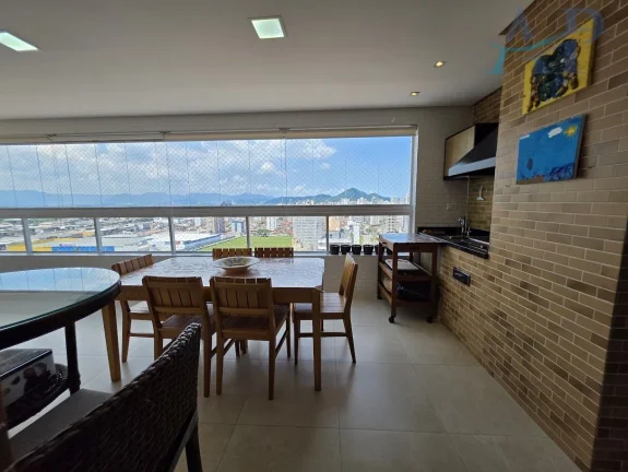 Imagem Apartamento na Aviação em Praia Grande Vista Mar e Próximo ao Futuro Pier Turístico