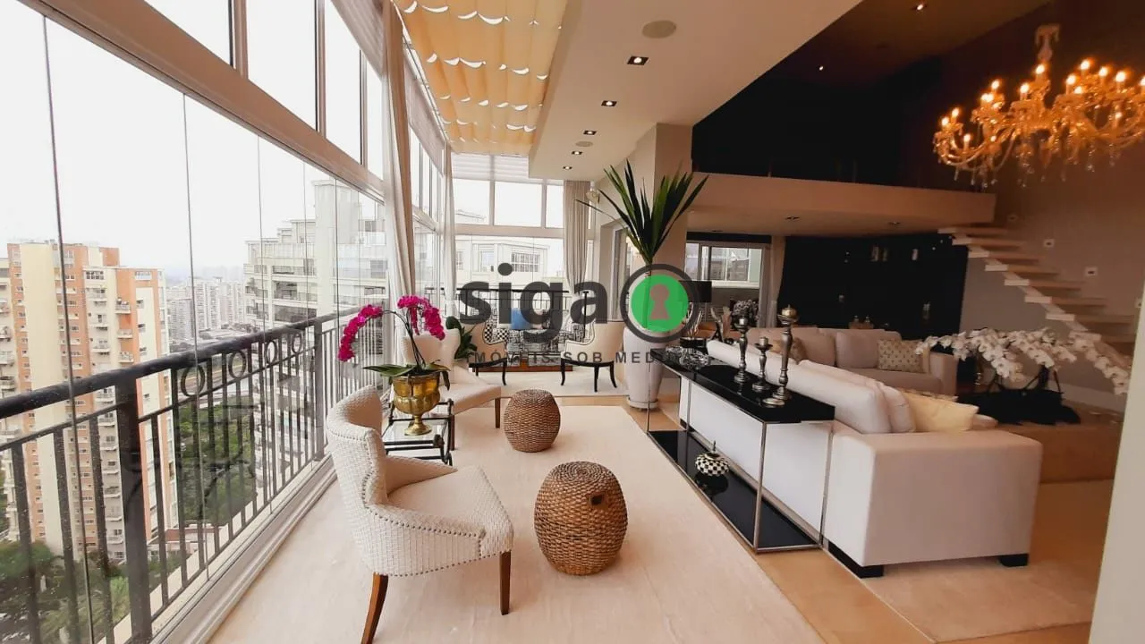 Imagem Cobertura duplex no Panamby, com piscina, sauna e área gourmet