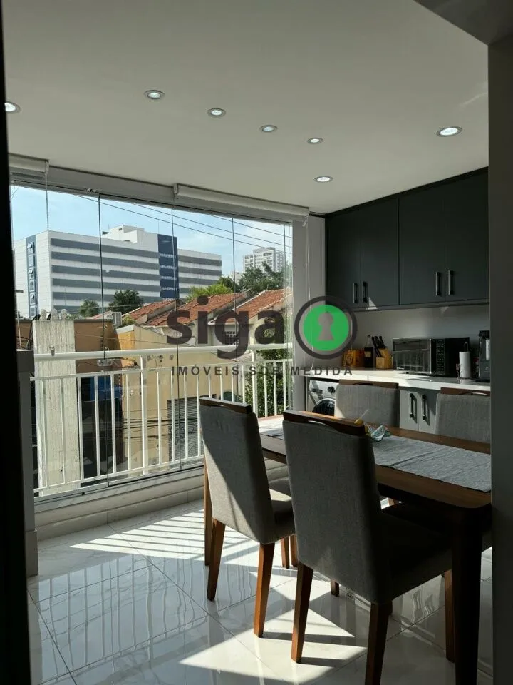 Imagem Apartamento á venda 60m² com 2 dormitórios sendo 1 suíte, localizado na Chácara Santo Antônio/SP