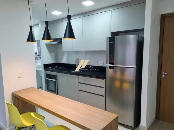 Imagem Apartamento mobiliado para locação no Cambuí, Campinas-SP: 1 quarto, 1 suíte, 1 banheiro, 1 vaga de garagem, 51m² de área. Venha conferir!