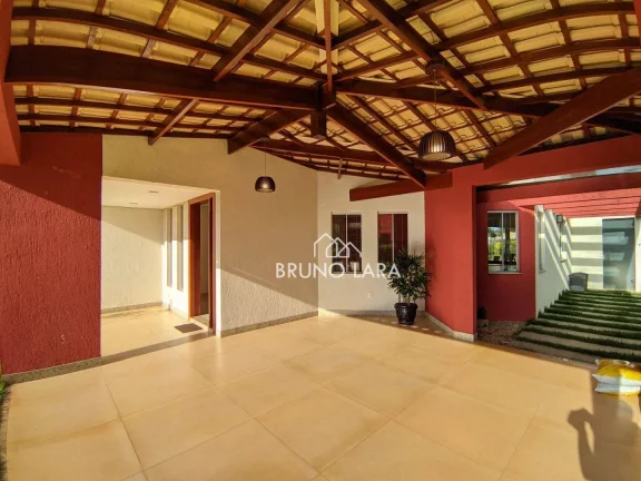 Imagem Casa com 4 dormitórios à venda, 242 m² por R$ 1.450.000,00 - Condomínio Serra Verde - Igarapé/MG