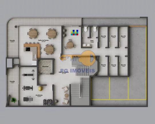 Imagem APARTAMENTOS COM 3 DORMITÓRIOS DE FRENTE PARA O MAR