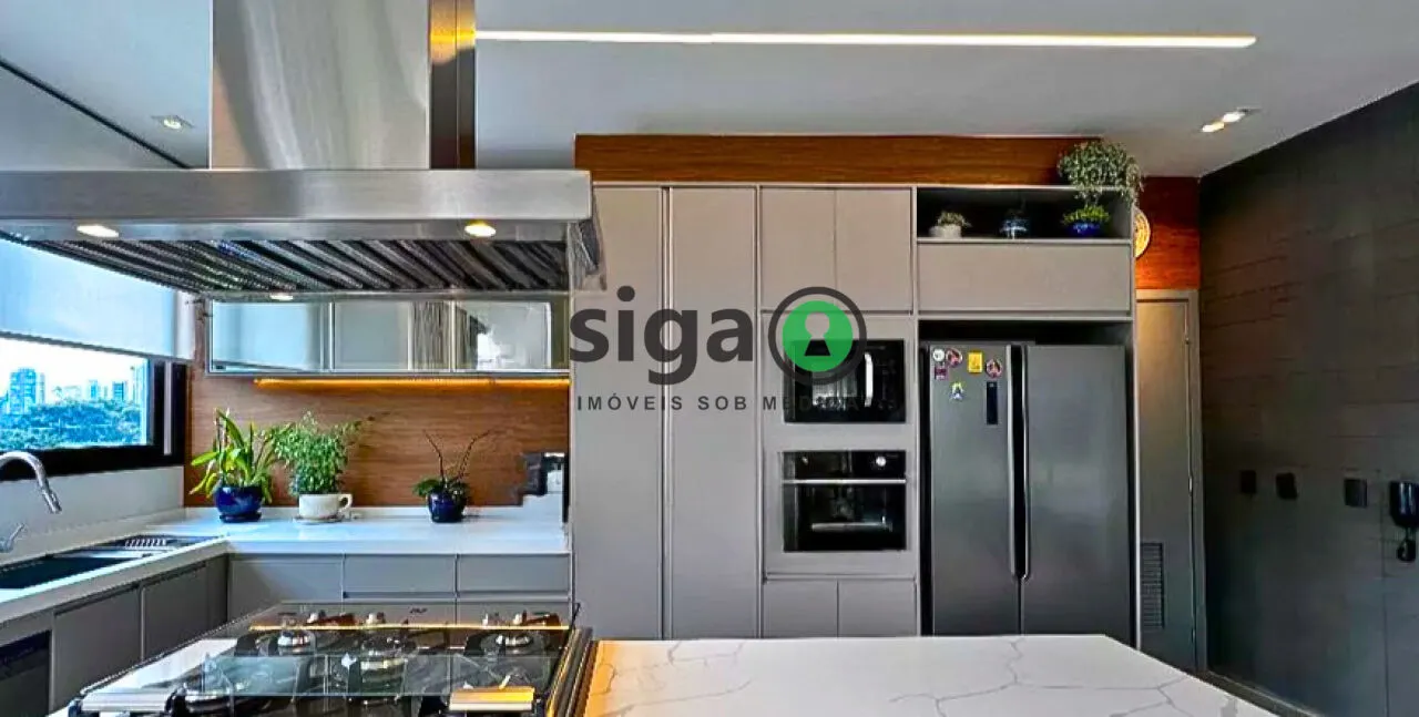 Imagem Apartamento à venda com 157m², 2 suítes e 2 vagas no Brooklin