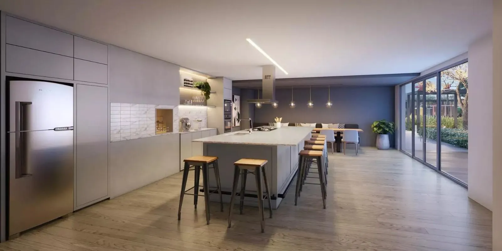 Imagem Apartamento 02 dormitórios 59m² privativos, churrasqueira e vaga, próximo Puc