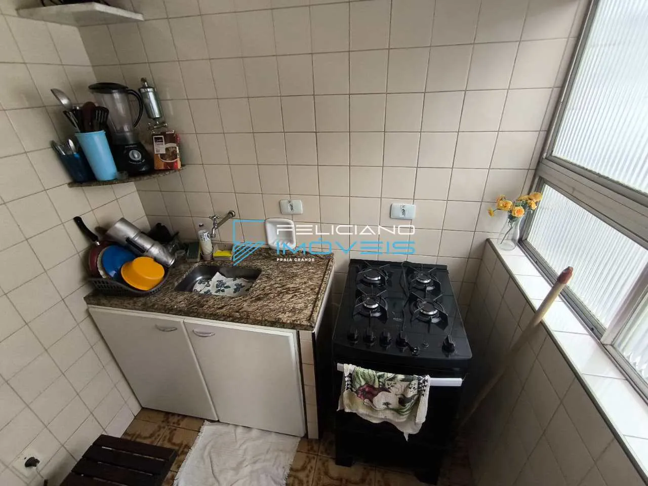 Imagem Kitnet com 1 quarto, Canto do Forte, Praia Grande - R$ 230 mil, Cod: 7341