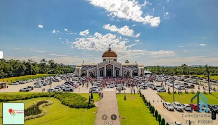 Foto do imóvel Terreno plano com 4,5 hectares (45mil m²) próximo a Basílica Santuário do Sagrado Coração em IÇARA - SC