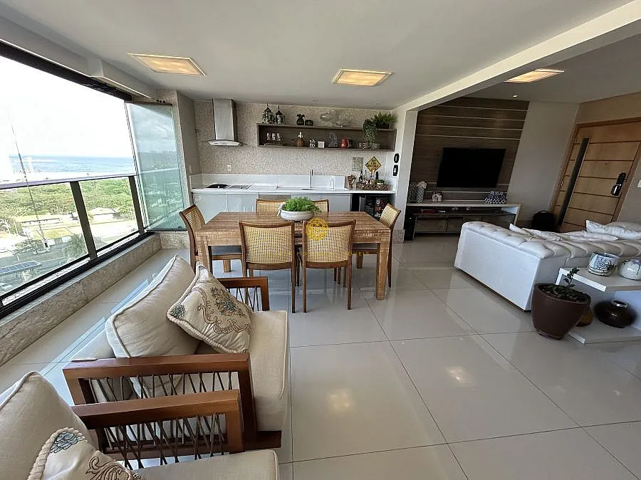 Imagem Apartamento no Biarritz em Patamares | 3 Suítes, Vista Mar