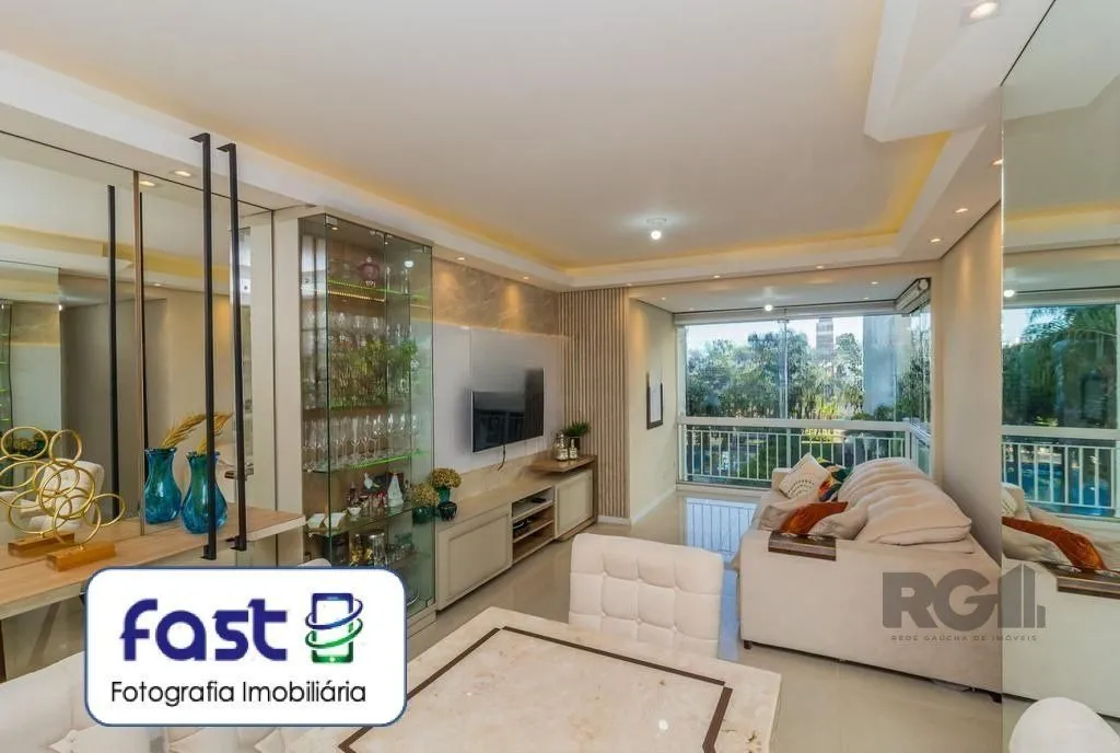 Imagem Apartamento 3 quartos, sendo 1 suíte, 82 m² de área privativa e 2 vagas de garagem individuais. Localizado na Rua/Av. Grecia, no bairro Passo D Areia em Porto Alegre.