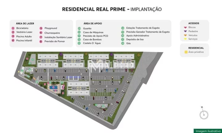 Imagem Venha conhecer o seu novo apartamento em Camaragibe com 2 quartos.