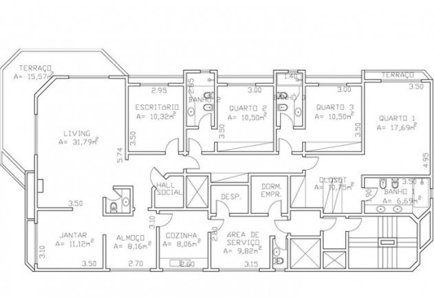 Imagem Apartamento com 3 Quartos à Venda, 220 m² em Itaim Bibi - São Paulo