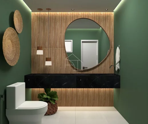 Imagem Casa Linear Residencial Yahoo 3 suítes
