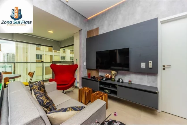 Foto do imóvel Lindo Studio à Venda Na Vila Mariana Com 1 Suíte e 1 Vaga - Semi-mobiliado em RUA DOUTOR NICOLAU DE SOUSA QUEIRÓS