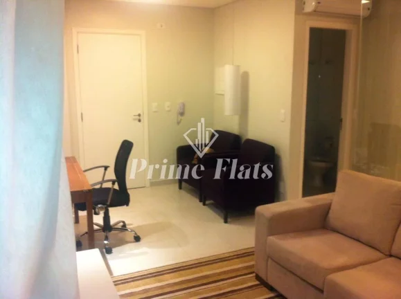 Foto do imóvel Flat disponível para venda no Condomínio Affinity Vila Olímpia com 43m², 1 dormitório e 1 vaga em Avenida Doutor Cardoso de Melo