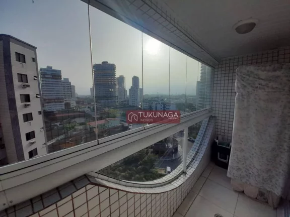 Imagem Apartamento com 1 dormitório à venda, 52 m² por R$ 320.000,00 - Vila Guilhermina - Praia Grande/SP