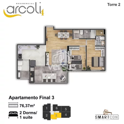 Imagem ENTRADA A PARTIR DE R$21.000,00 - LANÇAMENTO EM PRAIA GRANDE