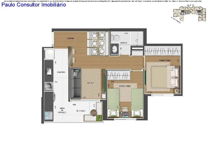 Imagem Condomínio Upside Diadema, apartamento à venda com 2 quartos em Diadema SP
