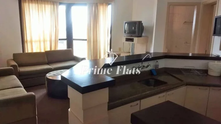 Foto do imóvel Flat disponível para venda no Montecattini Morumbi São Paulo, com 38m², 1 dormitório e 1 vaga de garagem em Rua Nazira Carone