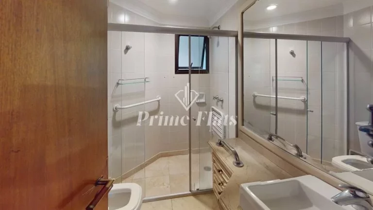 Imagem Flat disponível para locação no The Sutton House com 120m², 3 dormitórios e 2 vagas de garagem