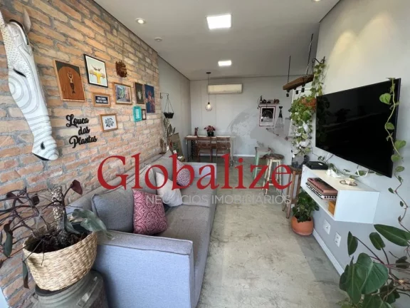 Foto do imóvel Apartamento à venda no bairro da Vila Mathias em Santos por R$ 450.000,00 - Prédio com lazer e portaria 24hrs