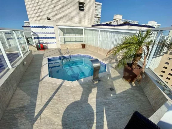 Imagem Cobertura à venda, 315 m² por R$ 3.000.000,00 - Canto do Forte - Praia Grande/SP