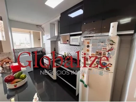 Imagem Apartamento à venda 1 dormitório e 1 vaga no bairro da Vila Mathias em Santos por R$ 399.000,00