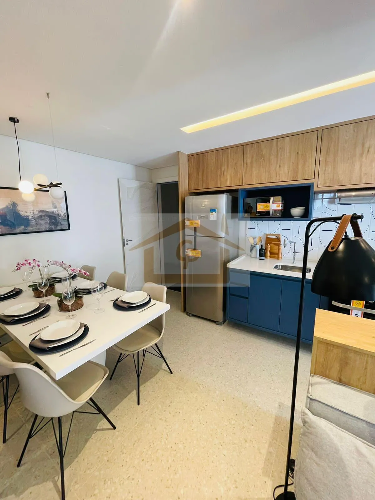 Imagem *Terraço Gourmet, *Infraestrutura para ar condicionado, 2 quartos sendo um suíte, 1 vaga