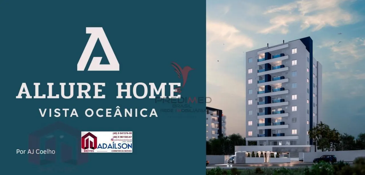 Foto do imóvel RESIDENCIAL ALLURE HOME R$ 699.900,00 138 metros privativos 2 Quartos com Hobby box SJ SC em Rua Menino Deus - Barreiros, São José - SC
