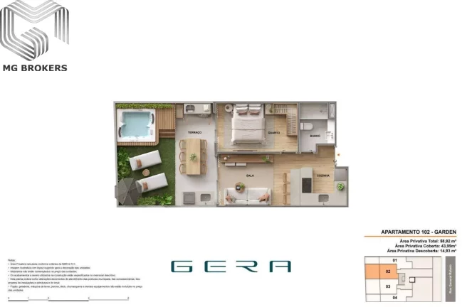 Imagem Apartamento à venda na Gávea, Rio de Janeiro - 1 quarto, 1 sala, 38m² de área - Imperdível oportunidade!