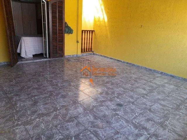 Imagem Sobrado para compra no Jardim Santa Cecilia com 3 dormitórios à venda por R$ 742.000 - Jardim Santa Cecília - Guarulhos/SP