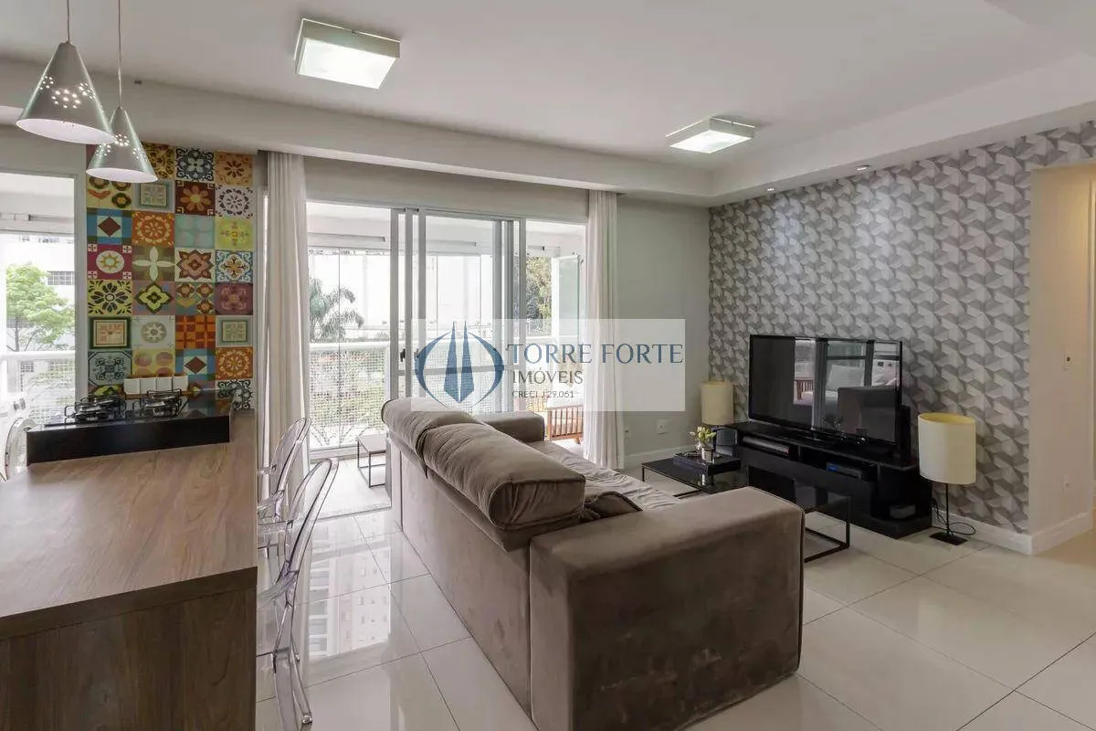 Foto do imóvel Lindo apartamento mobiliado, com 66 m², 2 dorms., sendo 1 suíte, 1 vaga em Rua Nelson Gama de Oliveira