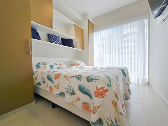 Imagem Apartamento Pé na areia à Venda no Edifício Blue Waves, com 3 dormitórios 1 suíte 83m² - Riviera de São Lourenço - Bertioga SP