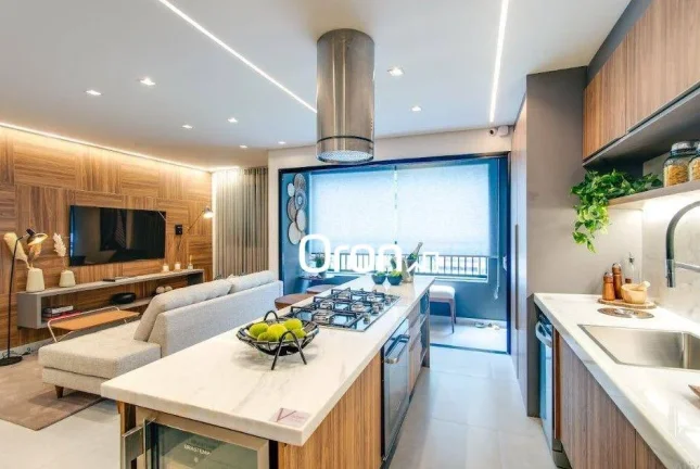 Imagem Apartamento à venda, 69 m² por R$ 815.000,00 - Setor Oeste - Goiânia/GO