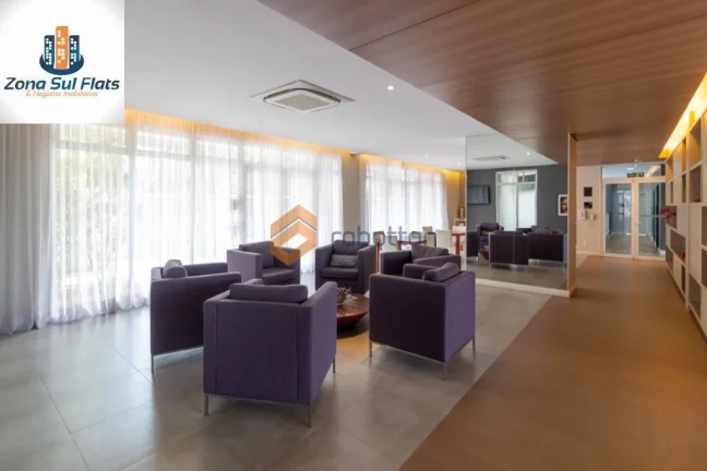 Imagem Apartamento Para Alugar No Campo Belo Com 1 Dormitório e 1 Vaga