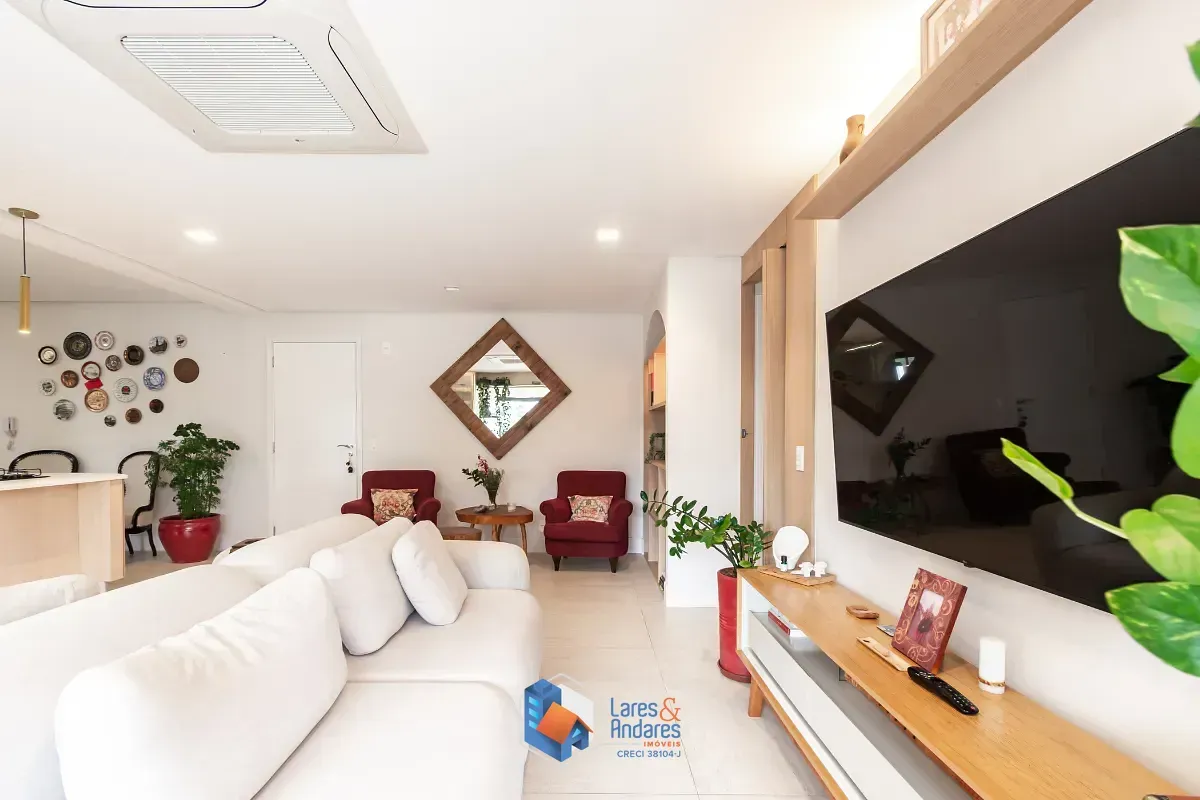 Imagem Apartamento para venda em Brooklin com 2 quartos, sendo 2 suítes, 130m²