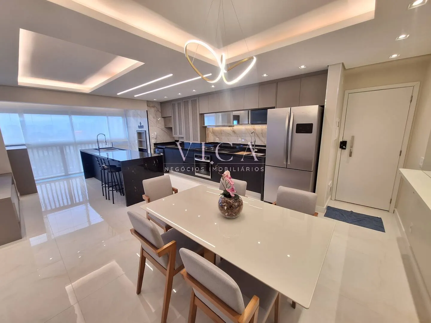 Imagem Apartamento mobiliado com 86m² -2 suítes - aluguel por R$ 6.000 -Barueri/SP