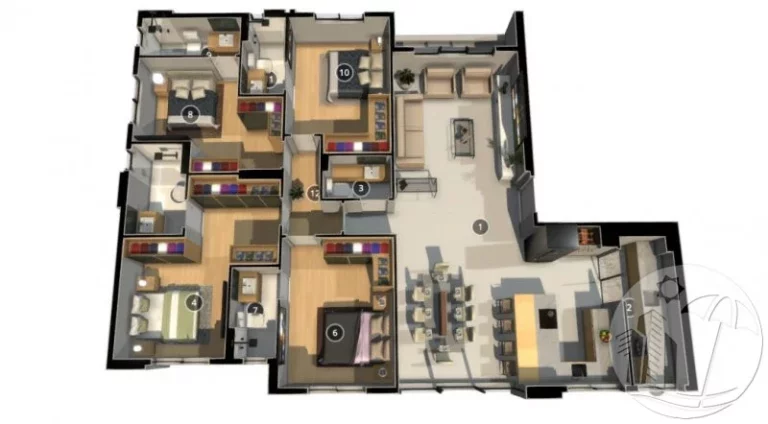 Imagem Apartamento 4 Suítes a 50 metros da Av. Brasil no centro de