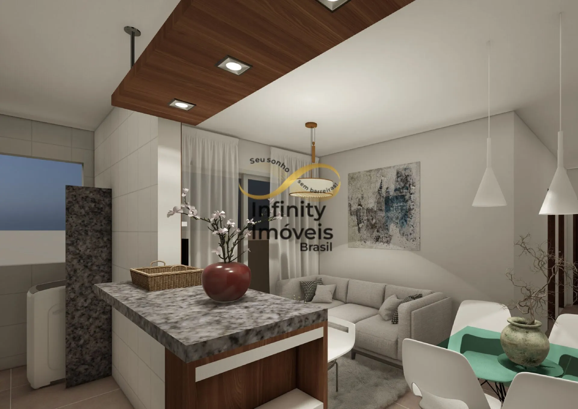 Imagem CONDOMINIO LIBERTY SANTA MONICA - Apartamento à venda no bairro Santa Mônica - Belo Horizonte/MG