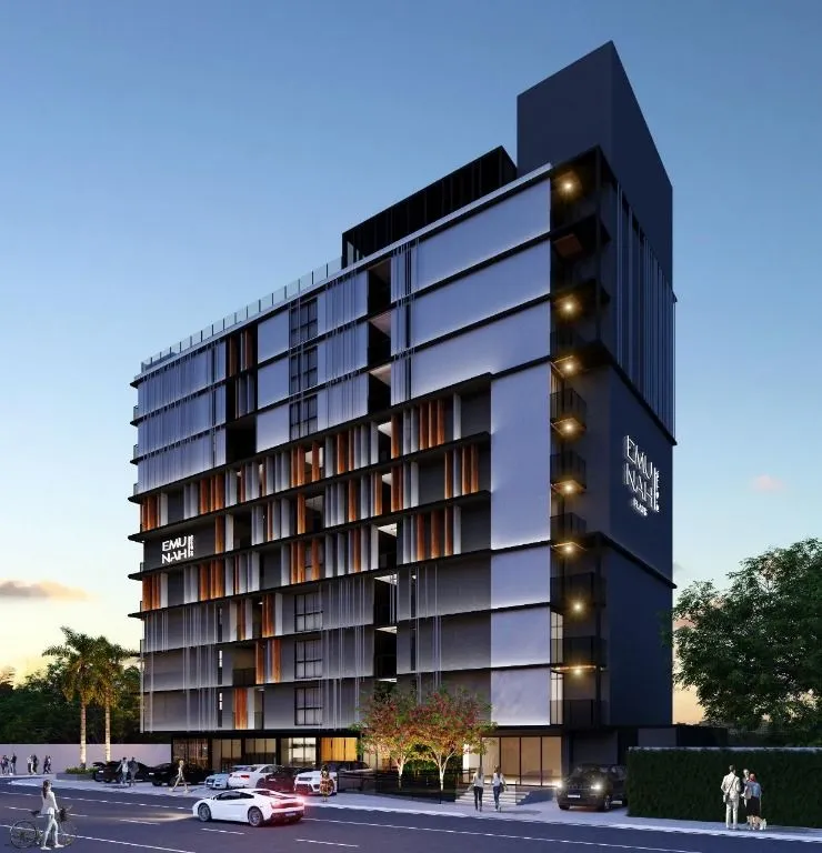 Imagem Apartamento com 1 dormitório à venda, 23 m² por R$ 329.978,00 - Ponta de Campina - Cabedelo/PB