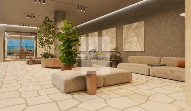 Imagem Vendo apartamento em prédio pé na areia, com 100m2 , varanda gourmet, 3 quartos s/ 1 suíte, 2 vagas